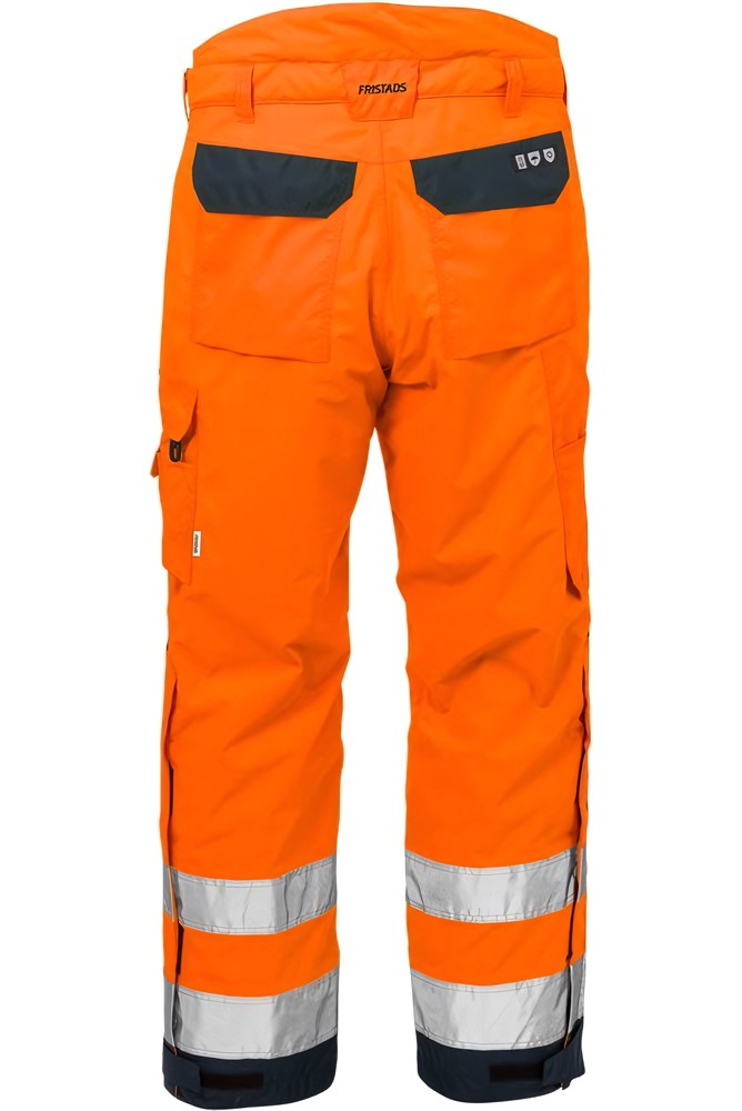 FristadsWarnschutz-HoseHighVisAirtechWinterhoseKl22035GTTWarnschutz-OrangeMarine-XS