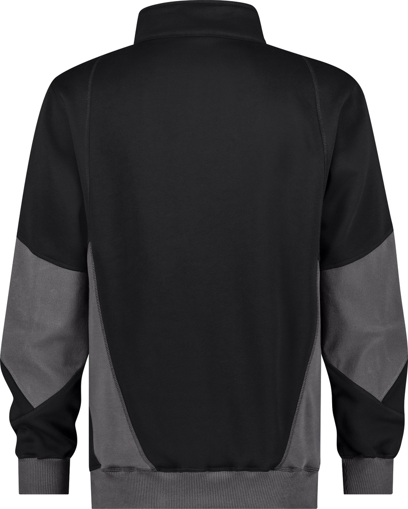 DassySweatshirtHyraxNextSchwarzAnthrazitgrau-XS