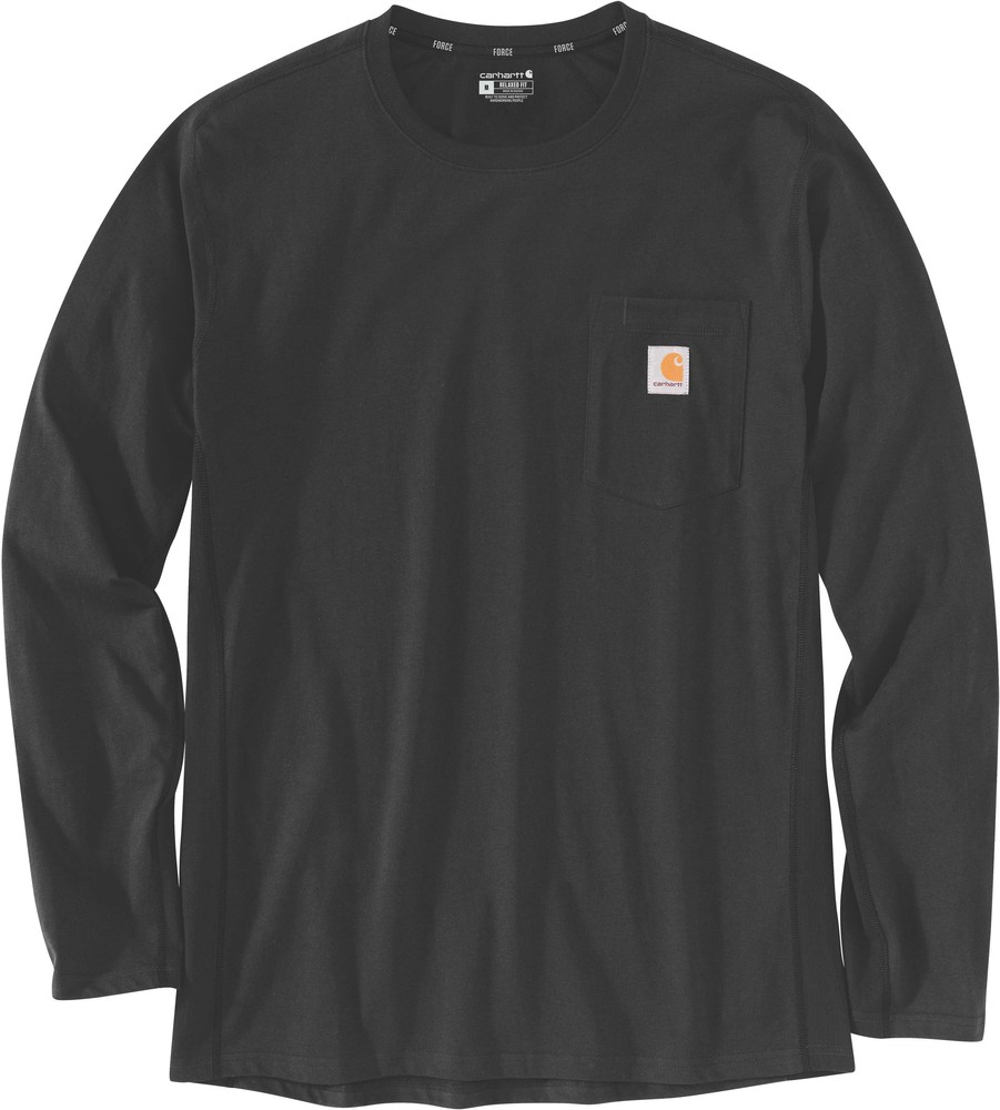 CarharttDamenLongsleeveForceFlexPocketT-ShirtLSBlack CarharttDamenLongsleeveForceFlexPocketT-ShirtLSBlack