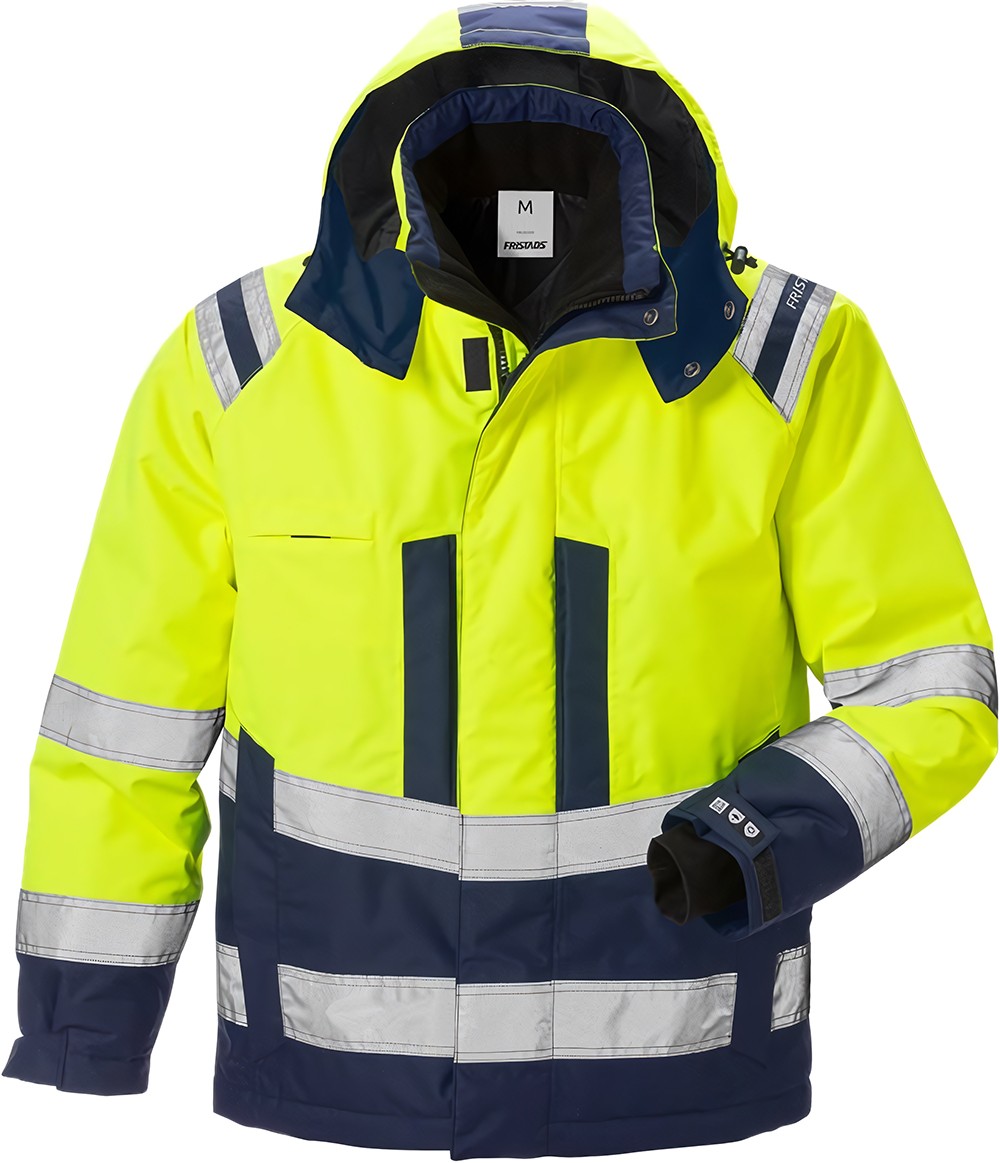 FristadsWarnschutz-JackeHighVisAirtechWinterjackeKl34035GTTWarnschutz-GelbMarine FristadsWarnschutz-JackeHighVisAirtechWinterjackeKl34035GTTWarnschutz-GelbMarine
