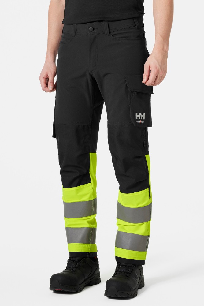 HellyHansenArbeitshoseAlna4XWorkPantCl1YellowEbony-C44