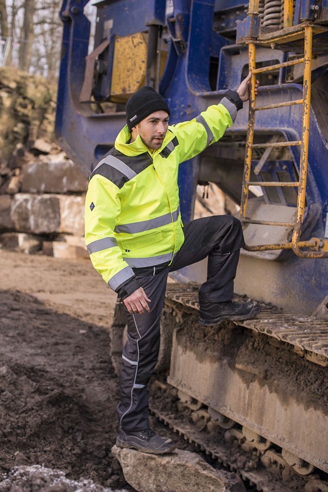 TerraxWorkwearPilotenWarnschutzjackeGelb