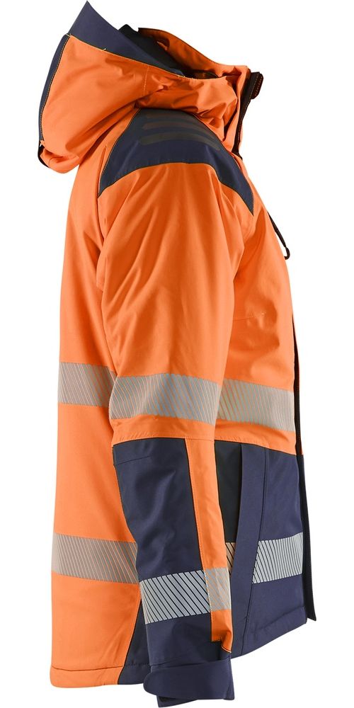 BlklderDamenArbeitsjackeHighVisWinterjacke44561987OrangeMarineblau-L