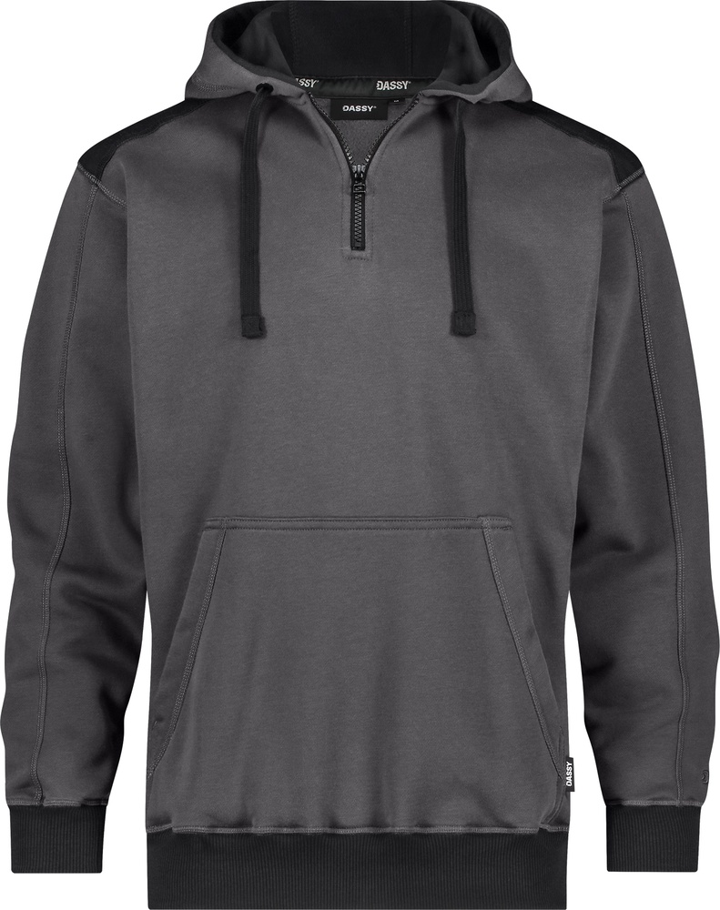 DassyKapuzensweatshirtIndyNextAnthrazitgrauSchwarz-XS
