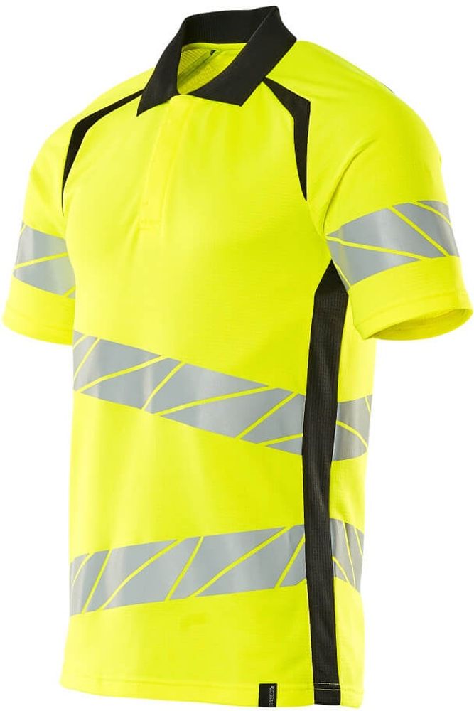MascotPolo-ShirtAccelerateSafe19083-771Hi-visGelbSchwarz-XXL