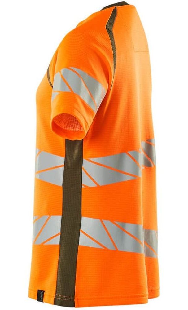 MascotDamenT-ShirtAccelerateSafe19092-771Hi-visOrangeMoosgrn-XXL
