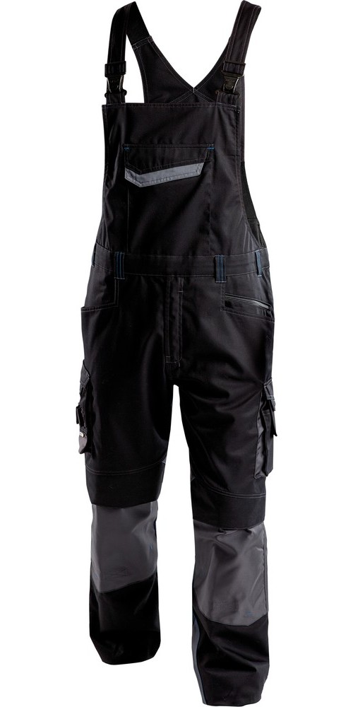DassyArbeitslatzhosemitKniepolstertaschenVolticPESCO63SchwarzAnthrazitgrau