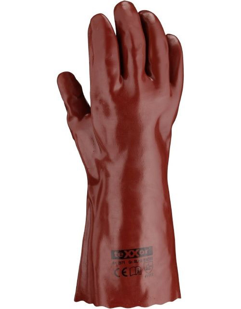 teXXorPvc-HandschuheRotbraun12Paar2171