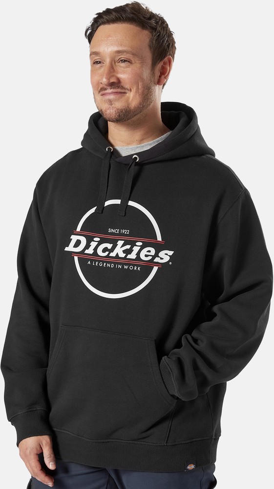 DickiesHerrenSweatshirtTowsonGraphHoodBlack