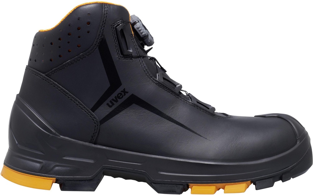 UvexSicherheitsschuhStiefel2SicherheitsstiefelS3LSRS3LBOAFitSystem65061SchwarzOrange-35Weite10