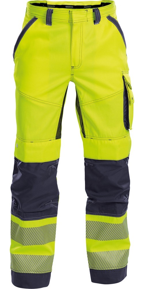 DassySommerWarnschutzhosemitKniepolstertaschenOdessaPESCO70NeongelbDunkelblau