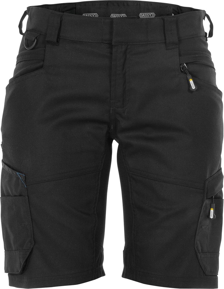 DassyArbeitsshortsmitStretchfrDamenAxisWomenPESCO41Schwarz