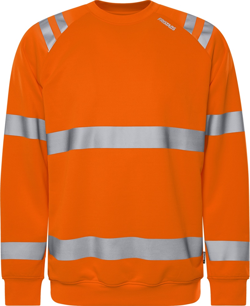 FristadsHighVisSweatshirtKl37862GPSW301023Hi-VisOrange-4XL