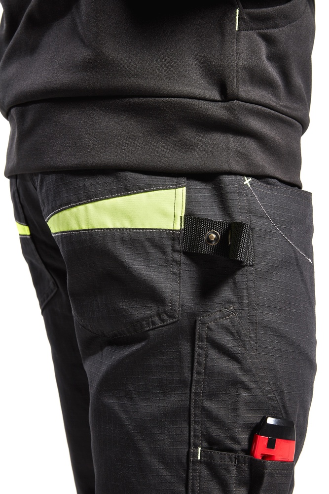 BlklderArbeitshoseServicemitStretch14951330SchwarzHighVisGelb-C146