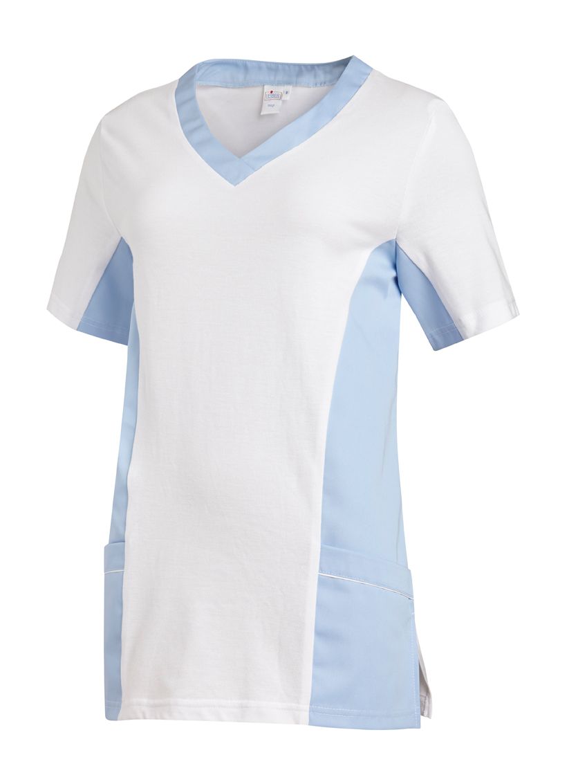 LeiberDamenPique-Schlupfjacke0825310105WeiHellblau