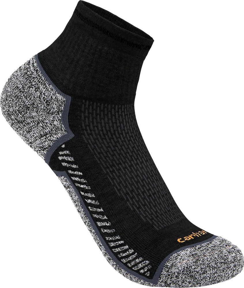 CarharttSockenForceMidweightQuarterSock3PairSQ5283M