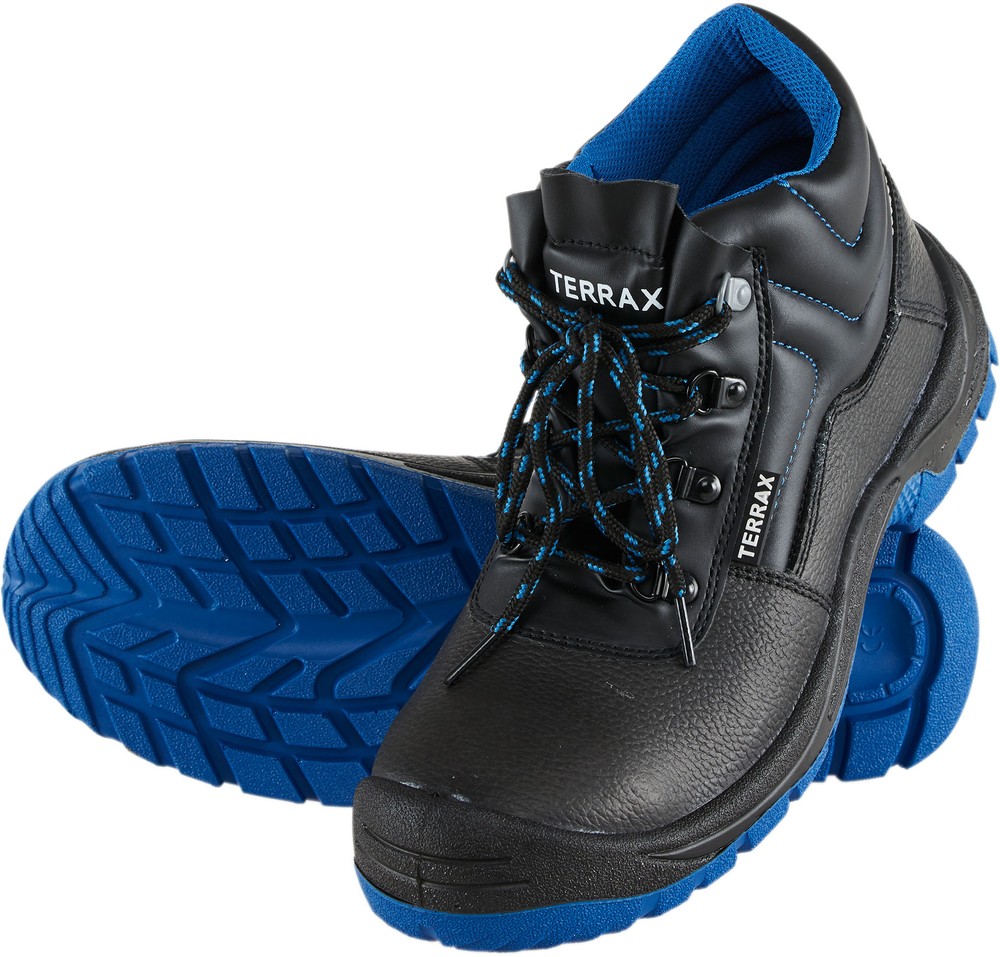 TerraxWorkwearSicherheitsstiefelS3SchwarzRoyal
