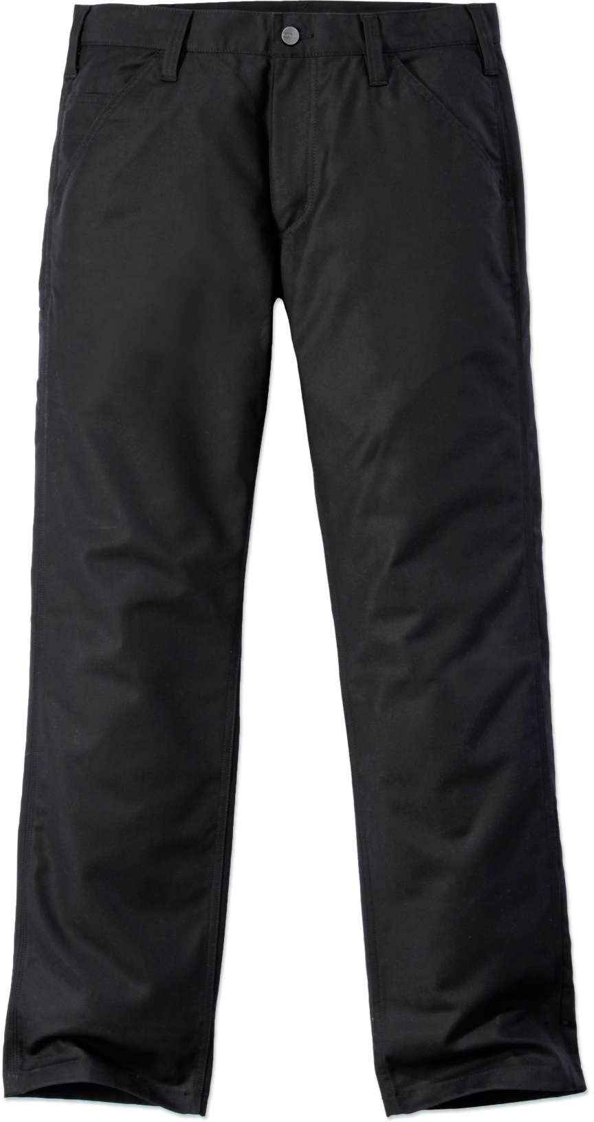 CarharttHerrenHoseRuggedStretchCanvasPantBlack