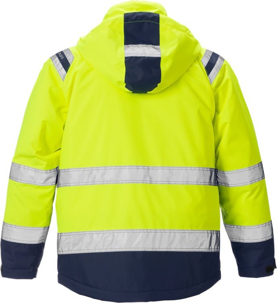 FristadsWarnschutz-JackeHighVisAirtechWinterjackeKl34035GTTWarnschutz-GelbMarine