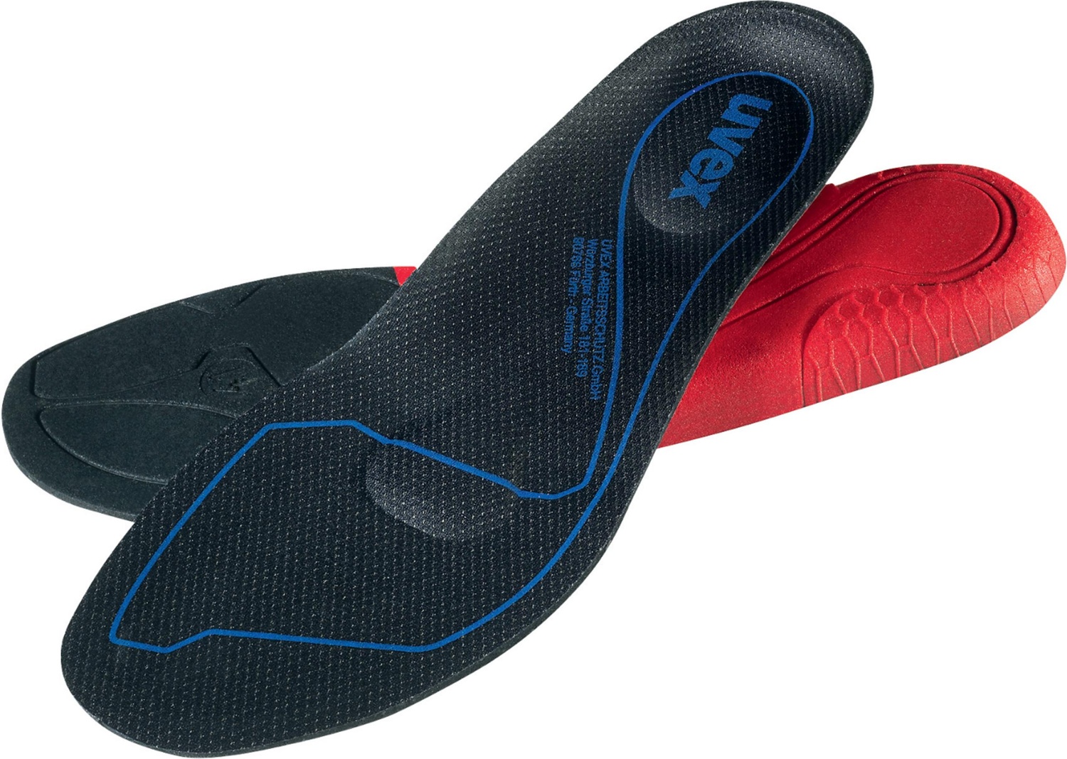 UvexZubehrEinlegesohle95349SchwarzBlauWeite1295349