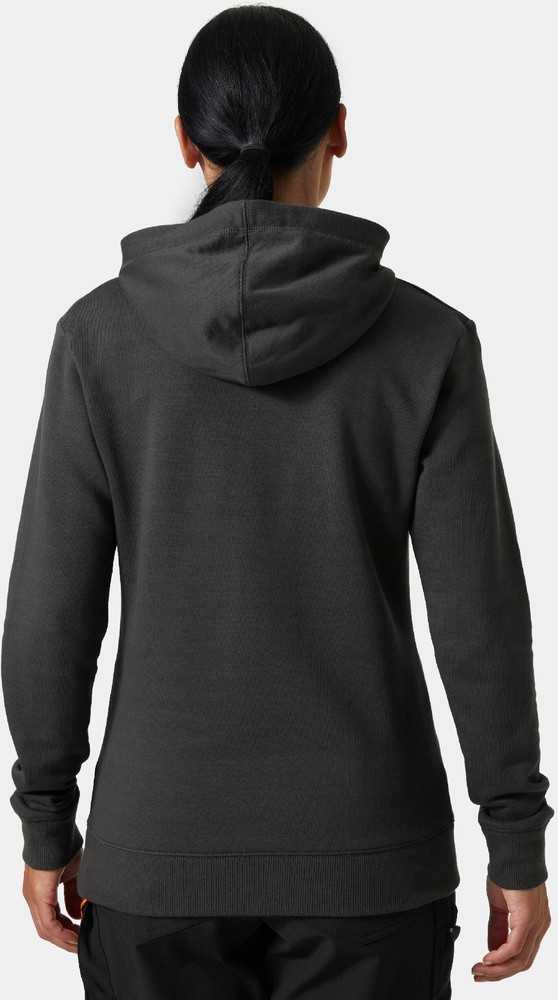 HellyHansenDamenClassicHoodieDarkGrey-XS