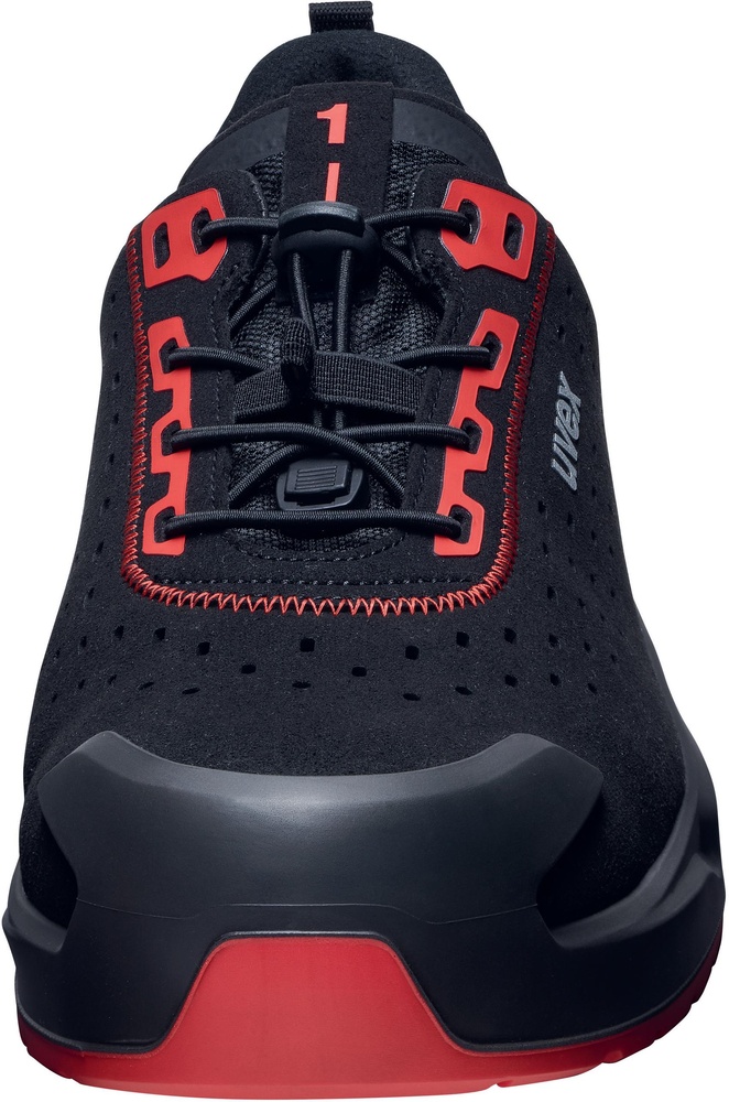 UvexSicherheits-Halbschuhe1X-CraftS1PlSR68022SchwarzRot-35Weite11
