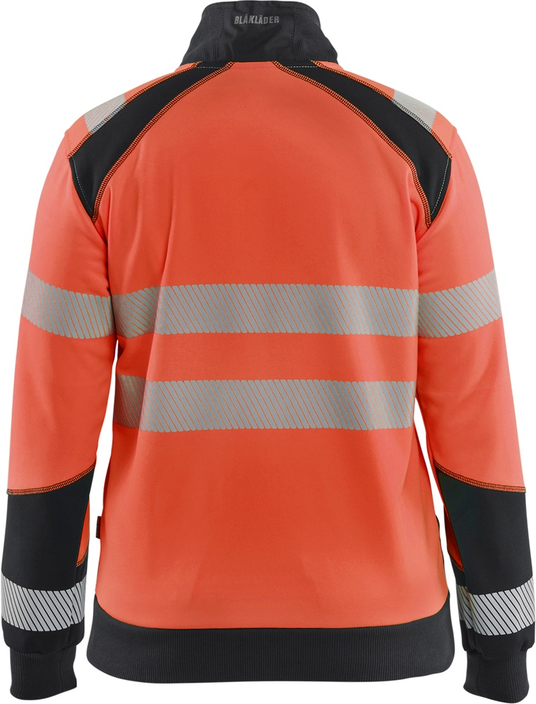 BlklderDamenArbeitsjackeHighVisSweatjacke35082528RotSchwarz-L