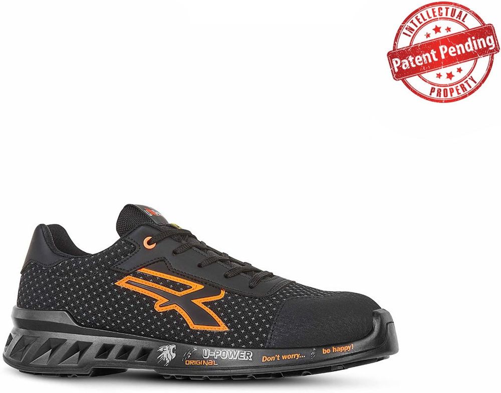 U-PowerSicherheitsschuheHalbschuhePeterEsdS3CiSrcRV20044Schwarz-35