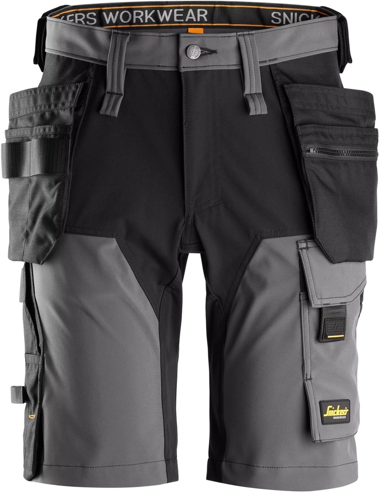 SnickersWorkwear61754-WegeStretchshortsmitHolstert6175Stahlg-Sw-44