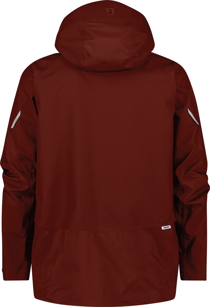 DassyArbeitsjackeRegenjackeVirungaGebranntesZiegelrot-XS