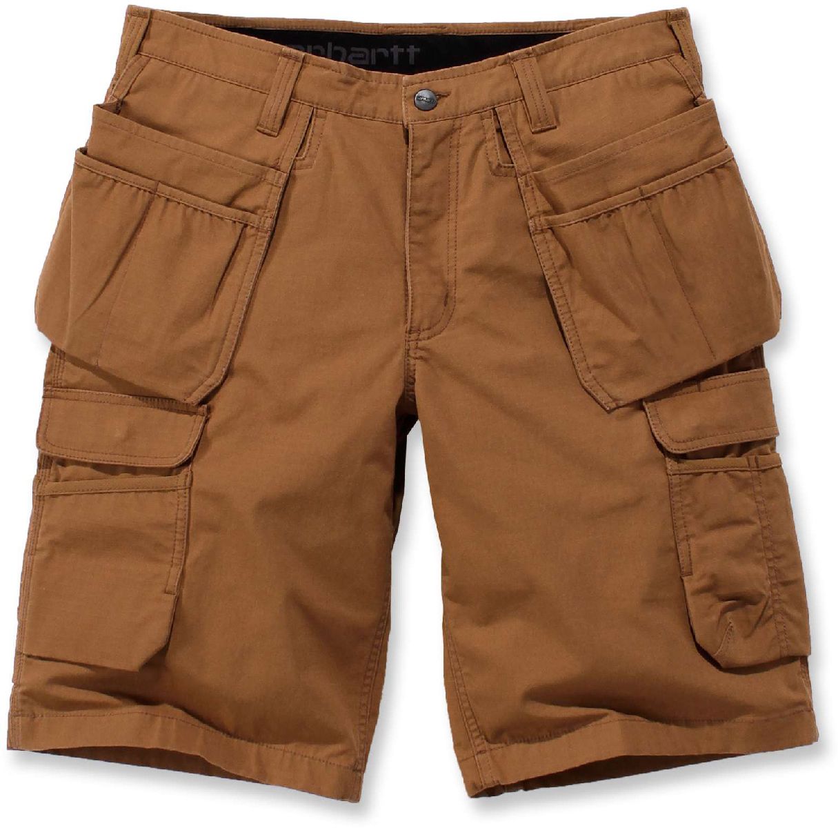 CarharttHerrenShortsSteelMultipocketShortCarharttBrown