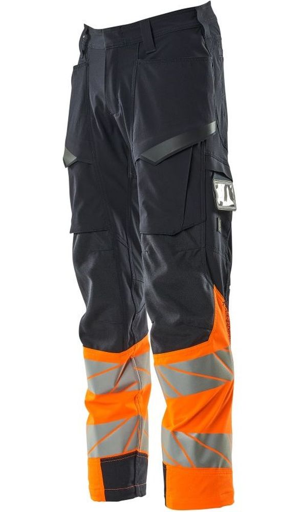 MascotHosemitSchenkeltaschenAccelerateSafe19379-510SchwarzblauHi-visOrange-C4676