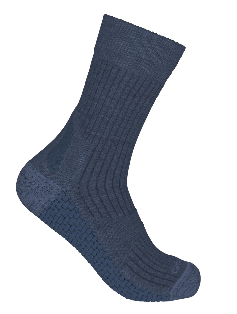 CarharttDamenSockenSynthetic-MerinoWoolShortCrewSockNavyHeather