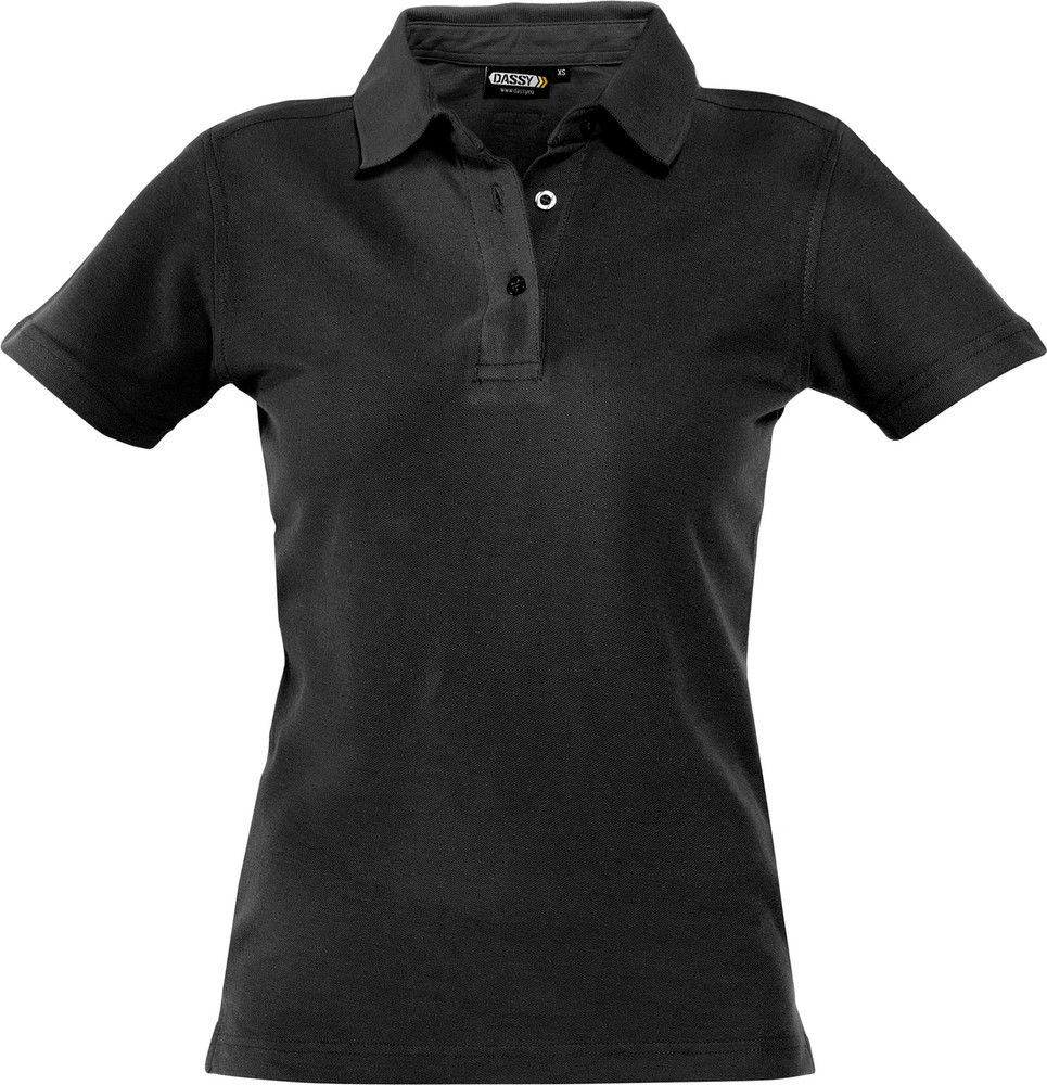 DassyPoloshirtfrDamenLeonWomenCO46Schwarz