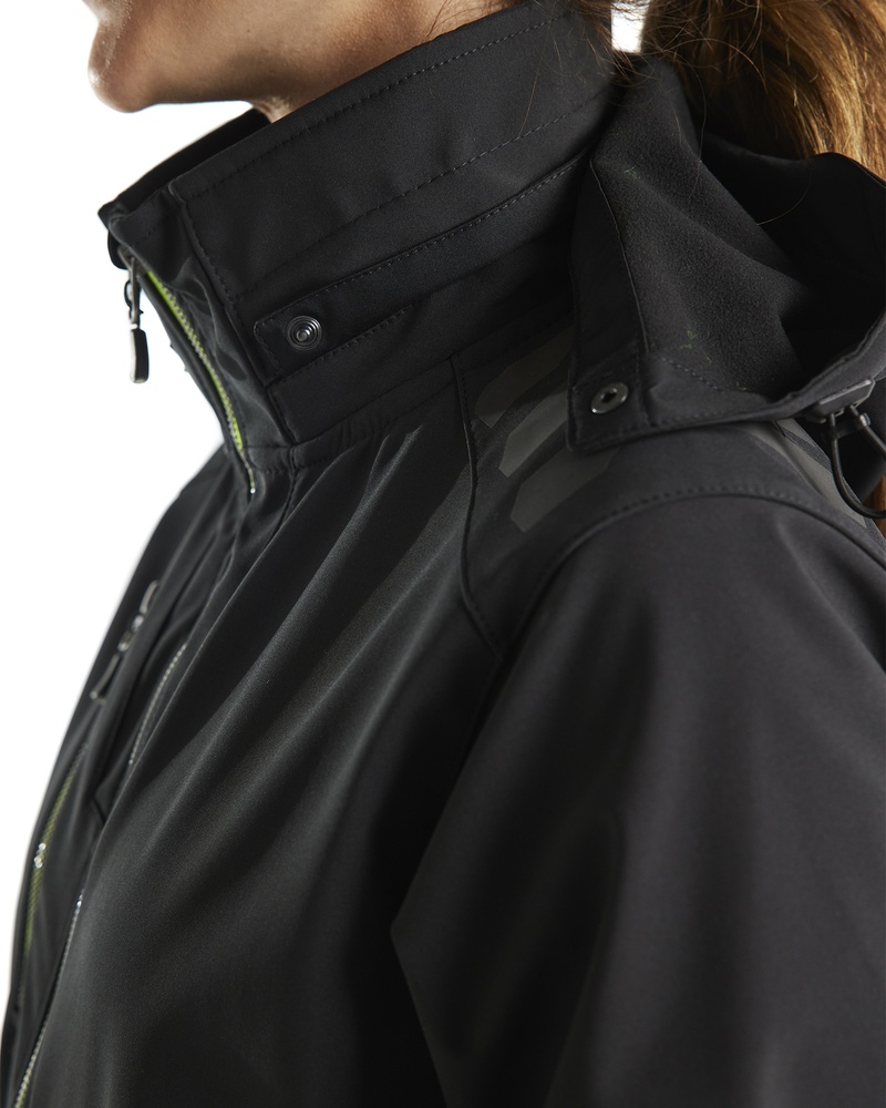 BlklderDamenArbeitsjackeSoftshellJacke47192513SchwarzHighVisGelb-L