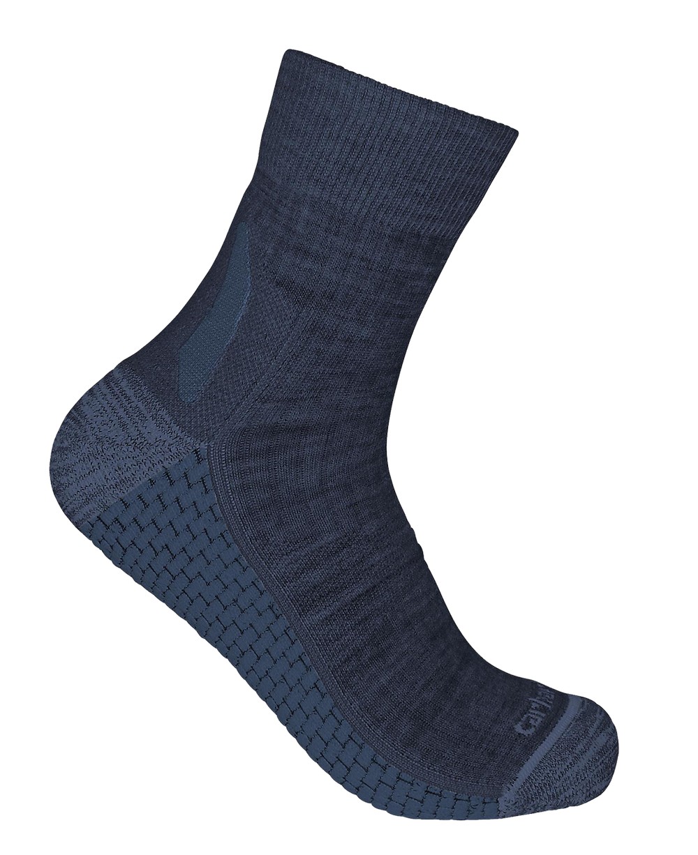 CarharttDamenSockenSynthetic-MerinoWoolQuarterSockNavyHeather