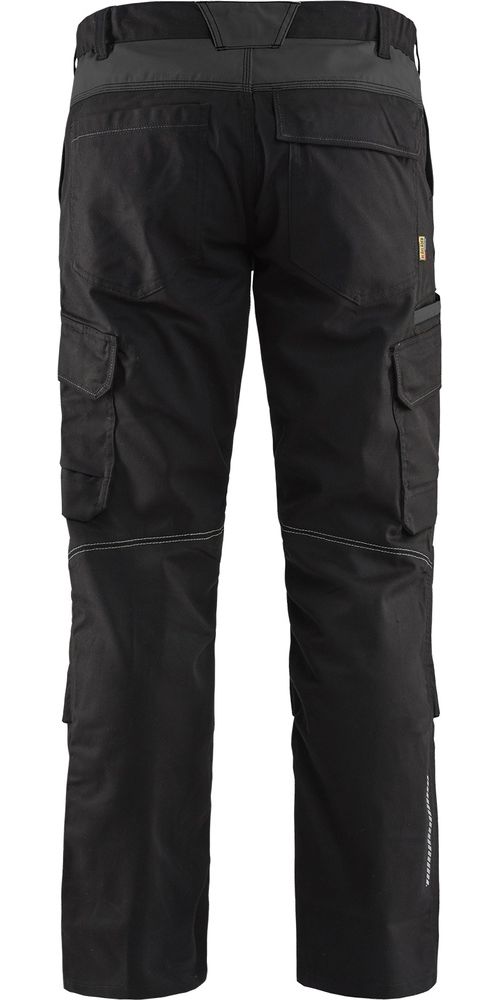 BlklderArbeitshoseIndustrieStretchmitKniepolstertaschen14481832SchwarzDunkelgrau-C144