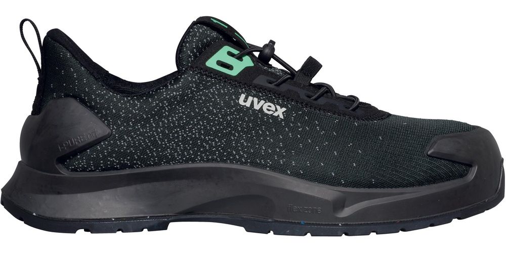UvexSicherheits-Halbschuhe1X-CraftS1PlSR68081SchwarzGrn-35Weite10