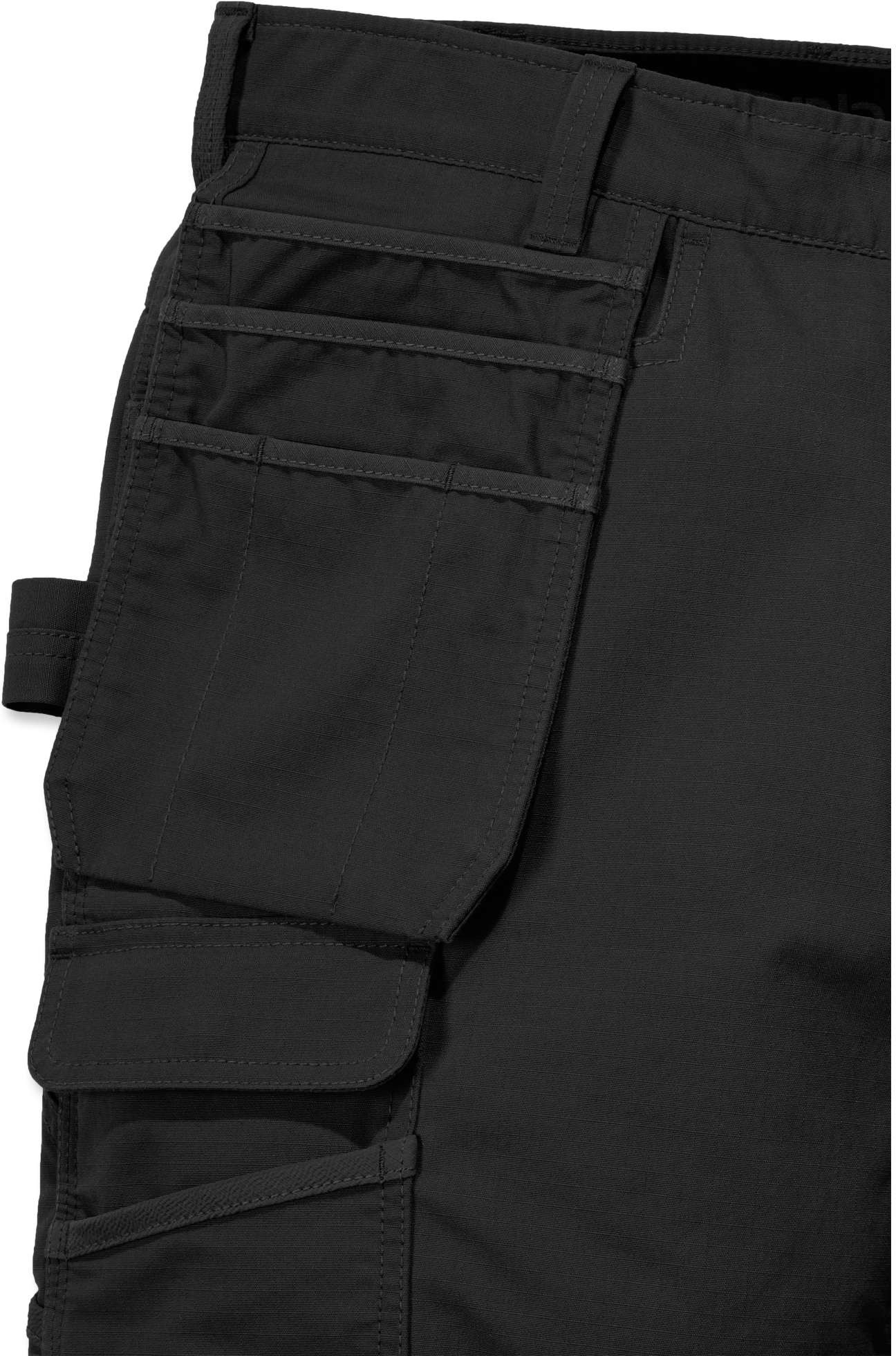 CarharttHerrenHoseSteelMultipocketPantBlack CarharttHerrenHoseSteelMultipocketPantBlack
