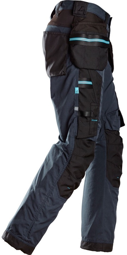 SnickersWorkwearLiteWork375ArbeitshosemitHolstertaschenNavySchwarz