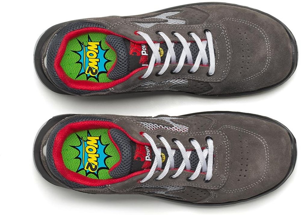 U-PowerSicherheitsschuheHalbschuheRadialEsdS1PSrcRI20026Schwarz-35