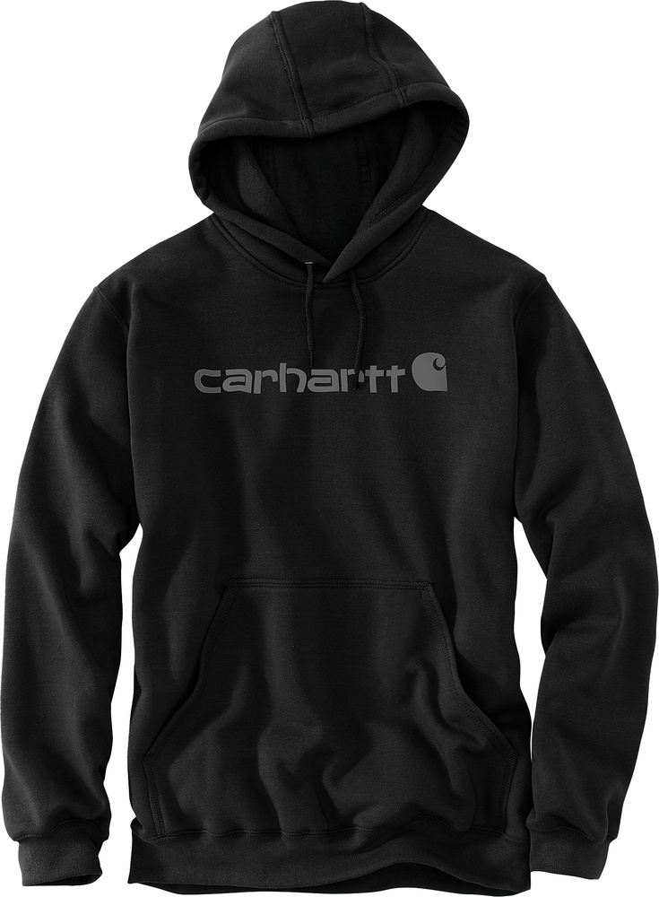 CarharttMarquetteLogoSweatshirt100074BlackGray-XS