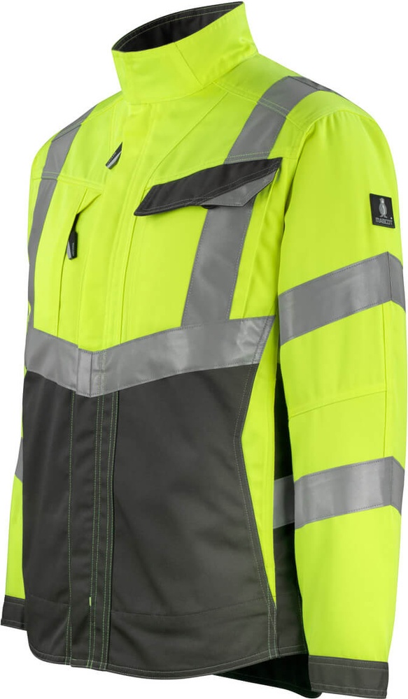 MascotJackeOxfordSafeSupreme15509-860Hi-visGelbDunkelanthrazit-XXL