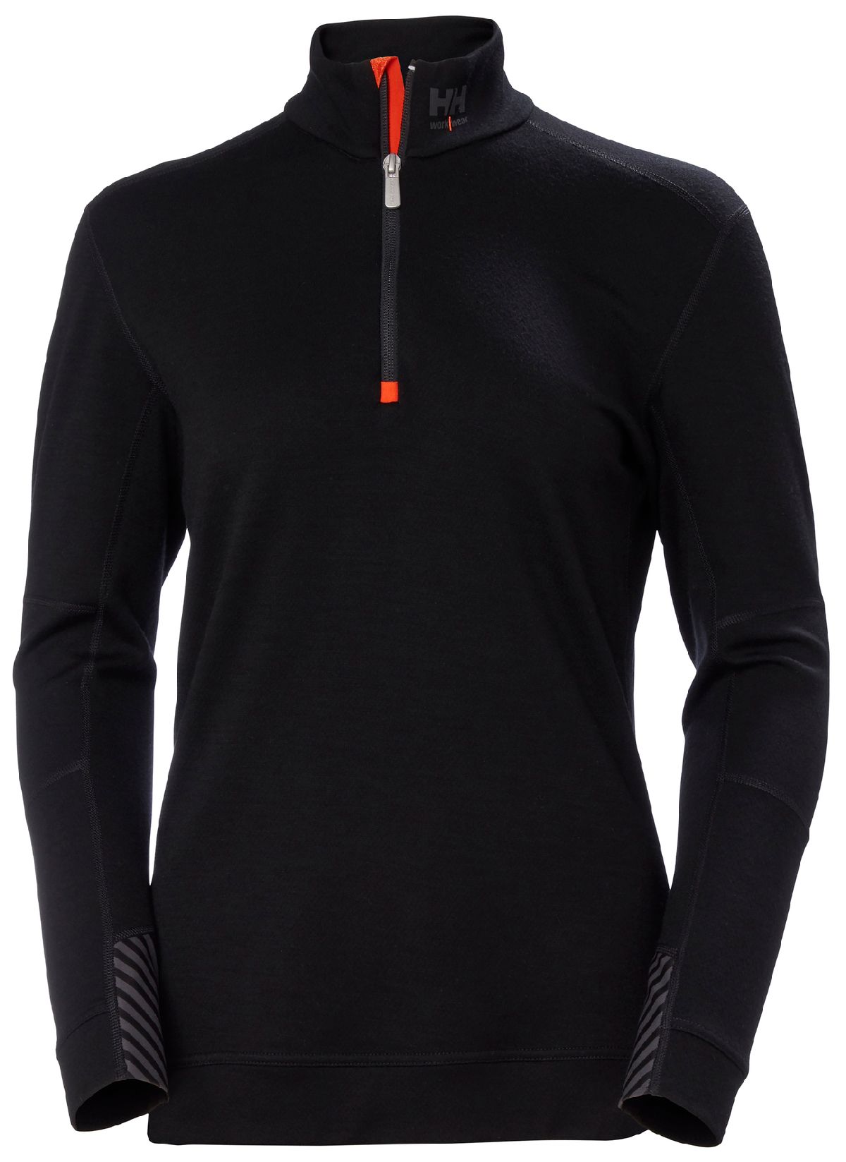 HellyHansenDamenLongsleeve75210WHhLifaMerinoHalfZip990Black