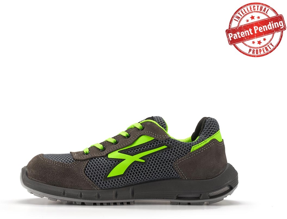 U-PowerSicherheitsschuheHalbschuheGeminiEsdPlusS1PSrcRP20026Grau-35