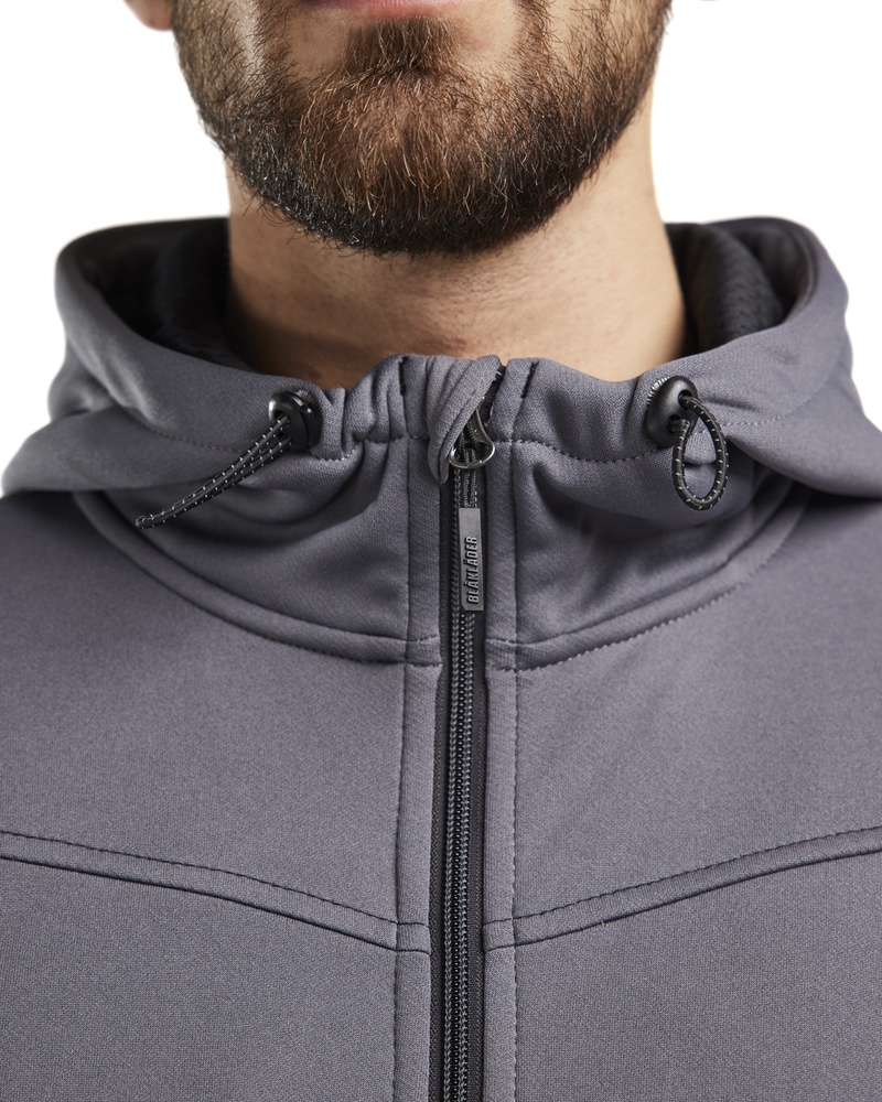 BlklderArbeitsjackeKapuzenjacke33632526MittelgrauSchwarz-4XL