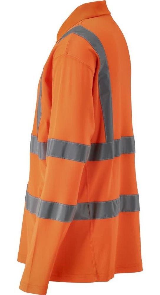 MascotPolo-ShirtLangarmSafeClassic18283-995Hi-visOrange-XXL