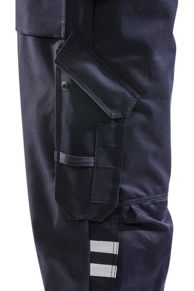 FristadsFlamestatHighVisOverallKl18174ATHSWarnschutz-GelbMarine