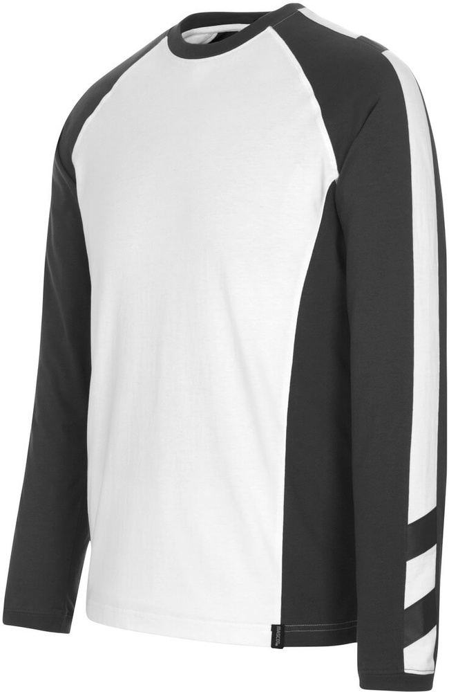 MascotT-ShirtLangarmBielefeldUnique50568-959WeiDunkelanthrazit-XXL