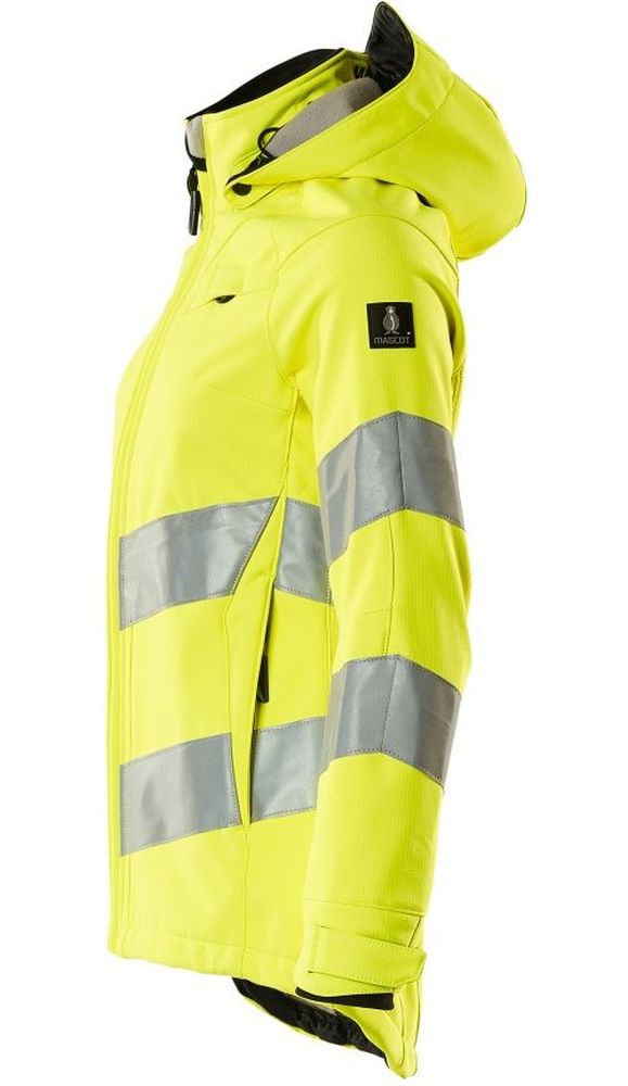 MascotDamenSoftshellJackeSafeSupreme18512-246Hi-visGelb-XXL